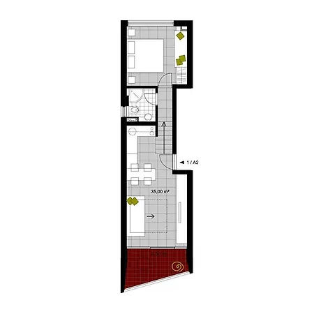 Apartment Number 5 Pakoštane